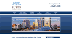 Desktop Screenshot of luteninsurance.com