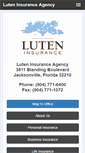 Mobile Screenshot of luteninsurance.com